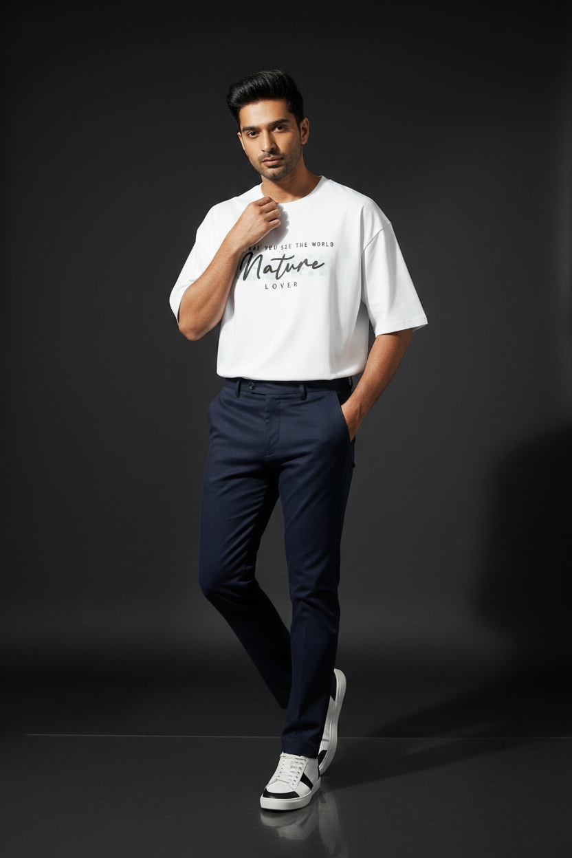 Nature lover front and back design Oversized T-Shirt