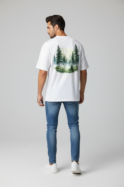 Nature lover front and back design Oversized T-Shirt