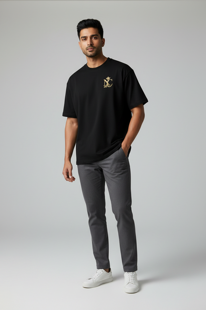Mahakal Graphic Oversized T-Shirt Back Design