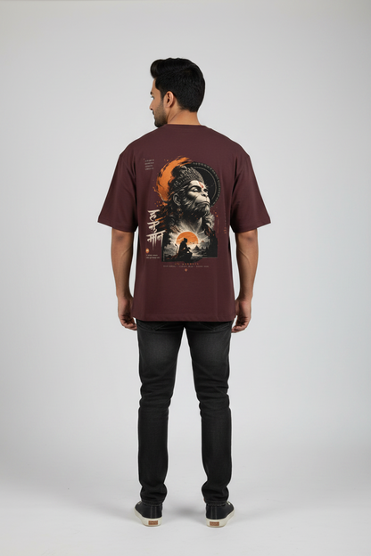 Hanuman Graphics Unisex Oversized Classic T-Shirt