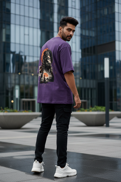 Hanuman Graphics Unisex Oversized Classic T-Shirt