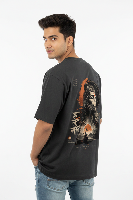Hanuman Graphics Unisex Oversized Classic T-Shirt