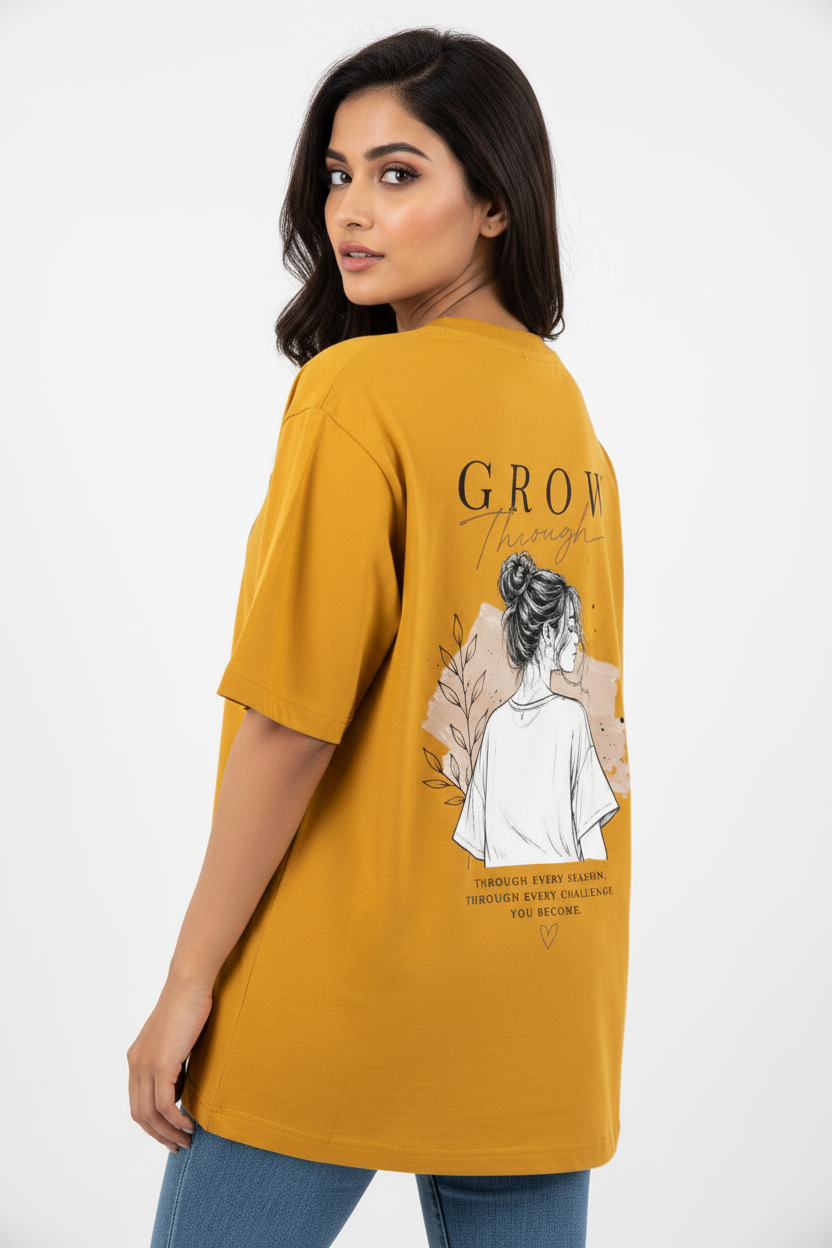 Premium Unisex Oversized Classic T-Shirt – 240 GSM Heavyweight Cotton Streetwear Tee