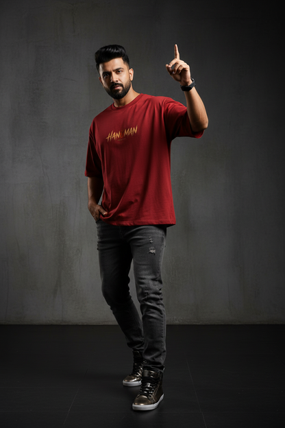 Hanuman Graphics Unisex Oversized Classic T-Shirt