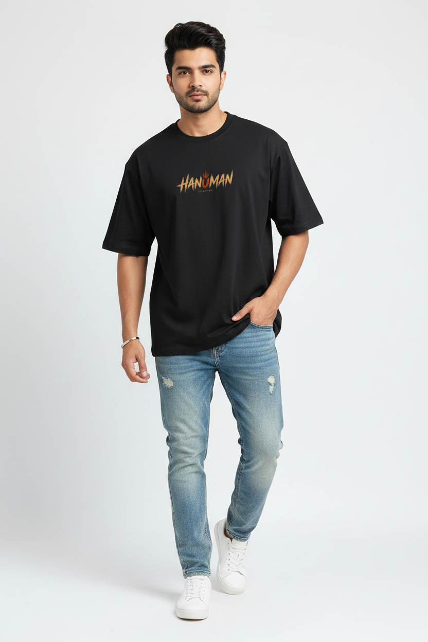 Hanuman Graphics Unisex Oversized Classic T-Shirt