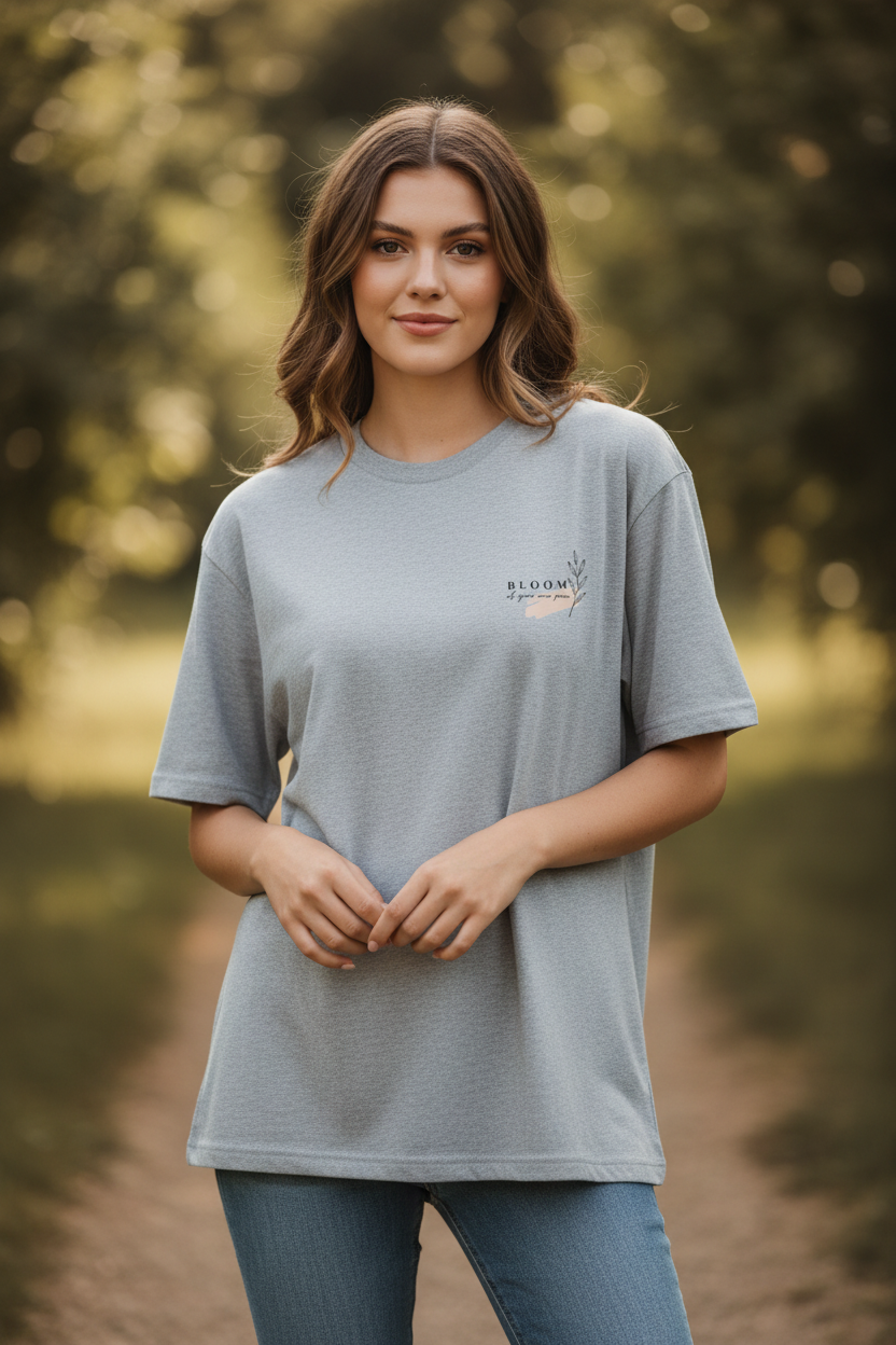Premium Unisex Oversized Classic T-Shirt – 240 GSM Heavyweight Cotton Streetwear Tee